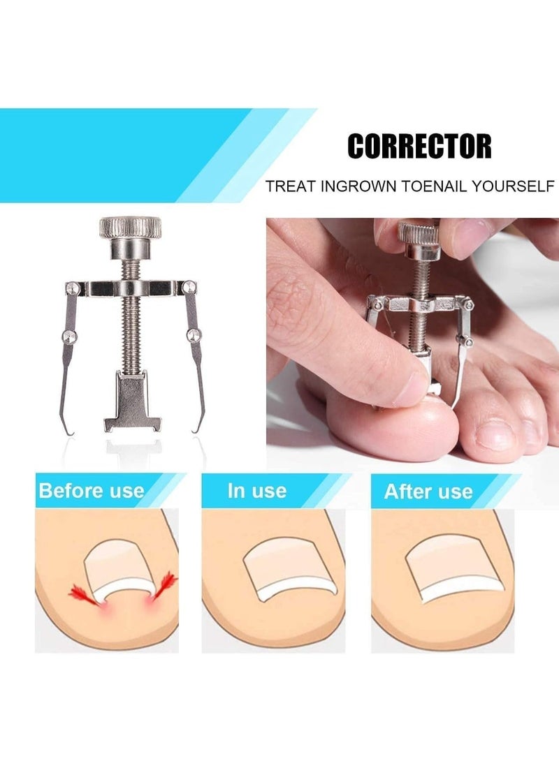 ChicAbode 7 قطع من أجهزة الكمبيوتر مجموعة أداة أظافر الأصابع ، مجموعة جراحية من الفولاذ المقاوم للصدأ ، مقاطع أظافر الأصابع المهنية للأظافر السميكة والأظافر التي نمت ، والمانيكير والأساسيات الأساسية للأظافر للاستخدام المنزلي - Image 4